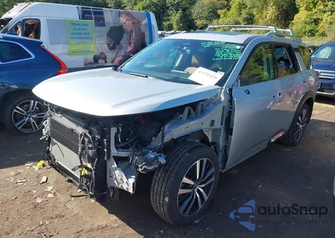 2023 Nissan Pathfinder Platinum 4Wd из США, поврежденный, VIN 5N1DR3DK9PC273107